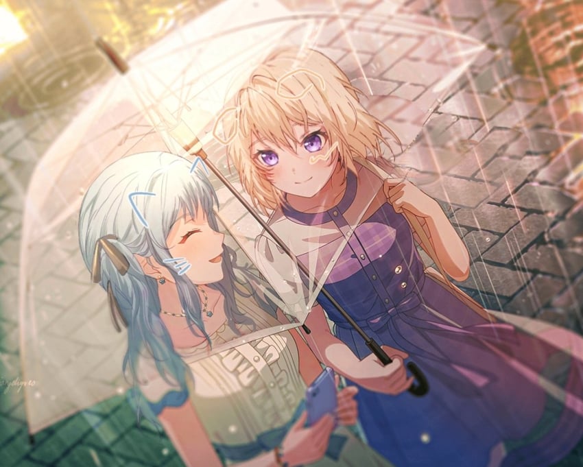 togawa sakiko and misumi uika (bang dream! and 1 more)