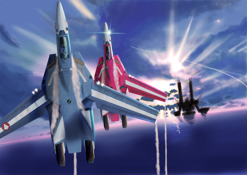 vf-1, sdf-1, vf-1j, maximilian jenius, and millia jenius (macross and 3 more) drawn by i.t.o_daynamics