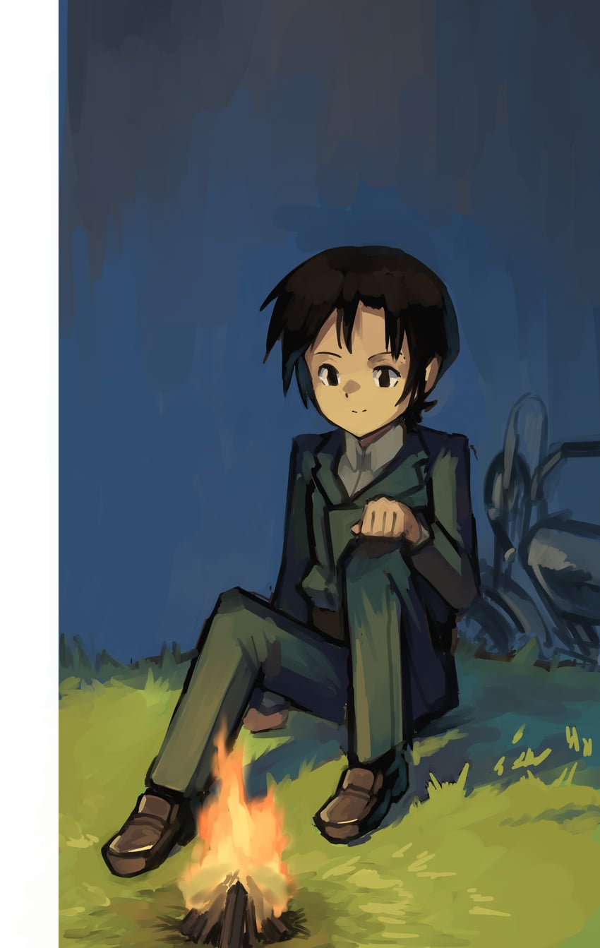 kino and hermes (kino no tabi) drawn by kornod