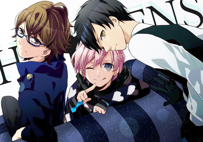 mikado nagi, sumeragi kira, and ootori eiichi (uta no prince-sama and 1 more) drawn by parupauls