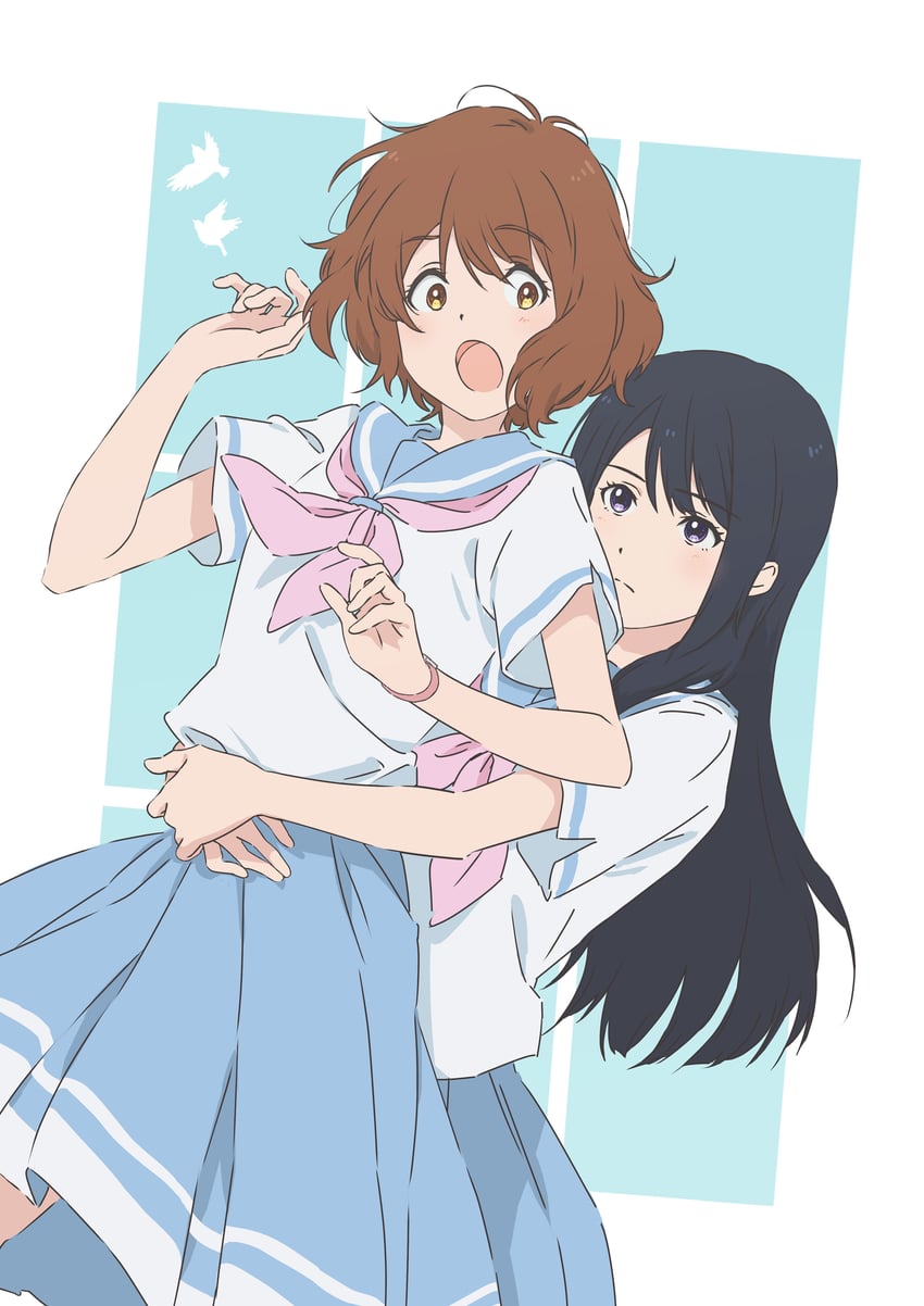 oumae kumiko and kousaka reina (hibike! euphonium and 1 more) drawn by asada7101
