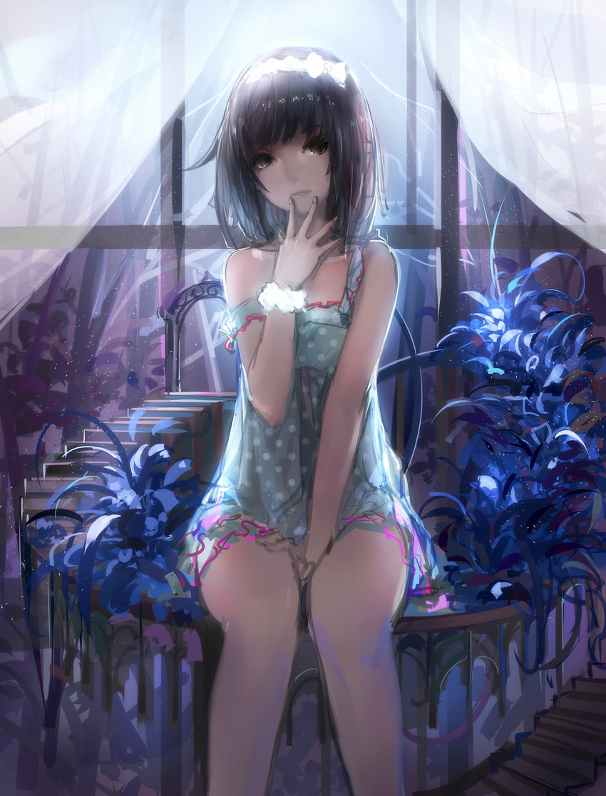 sengoku nadeko (monogatari and 2 more) drawn by kincora