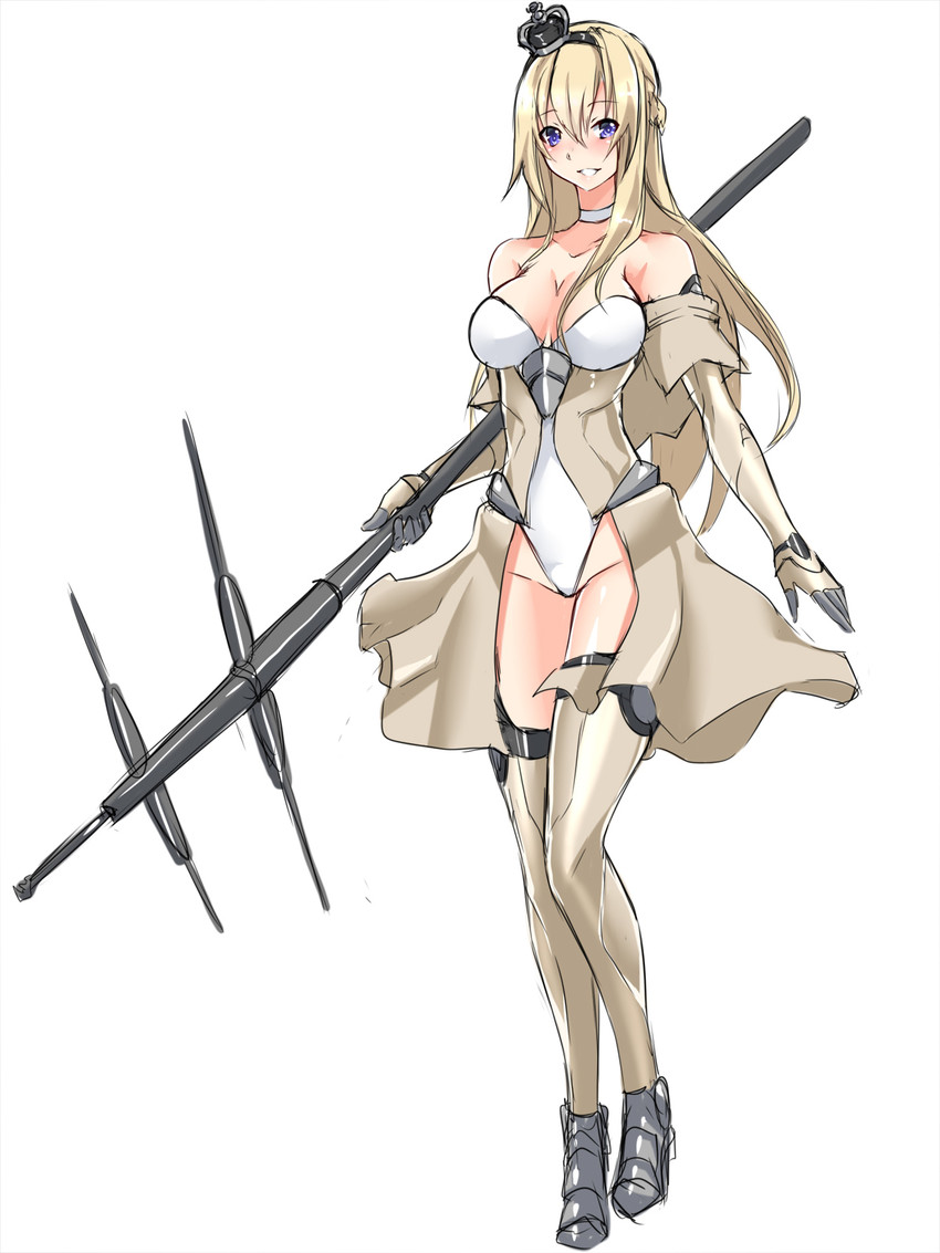 warspite (kantai collection and 2 more) drawn by maron_(kagamikunn)