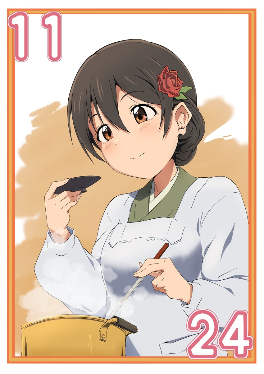 ayanokoji himeno (love live! and 1 more) drawn by zasshoku_ojisan