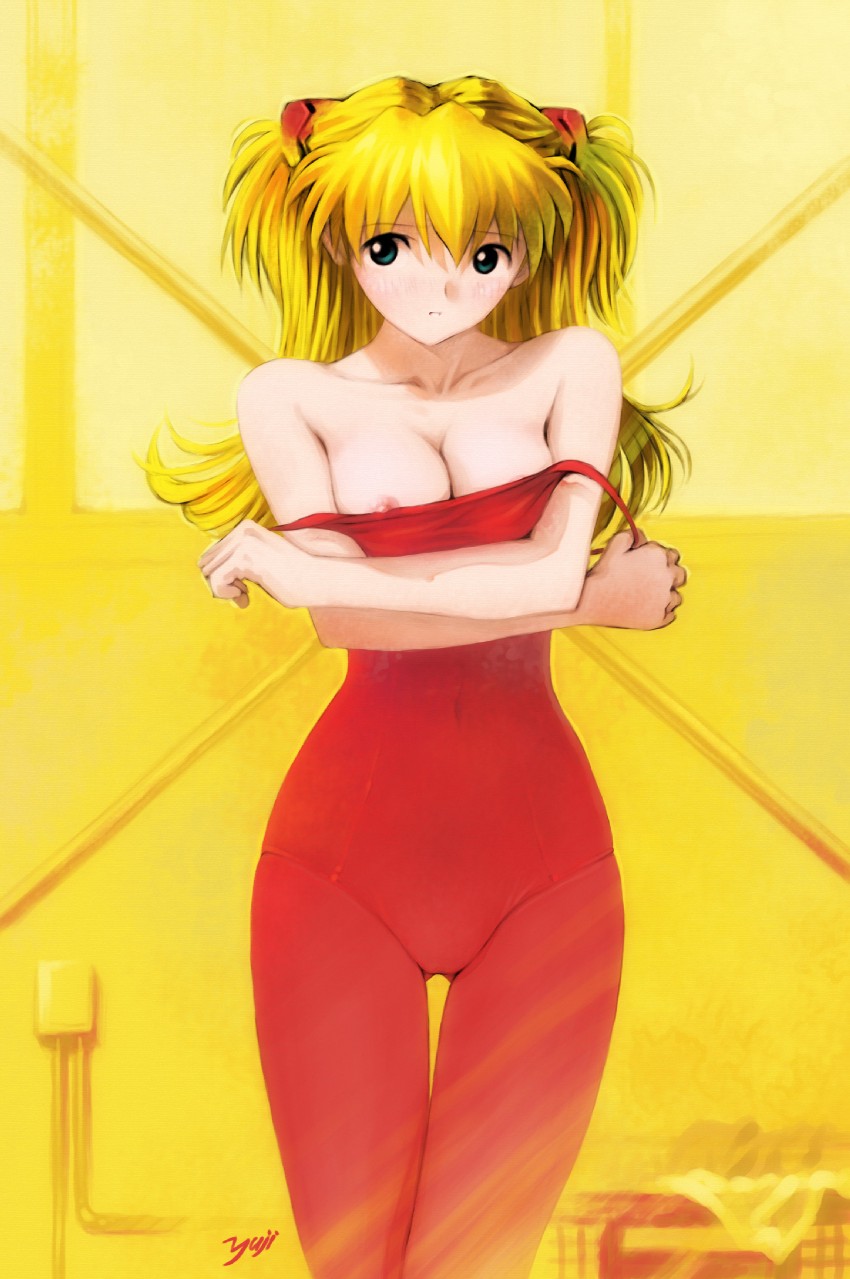 souryuu asuka langley (neon genesis evangelion) drawn by kobayashi_yuuji