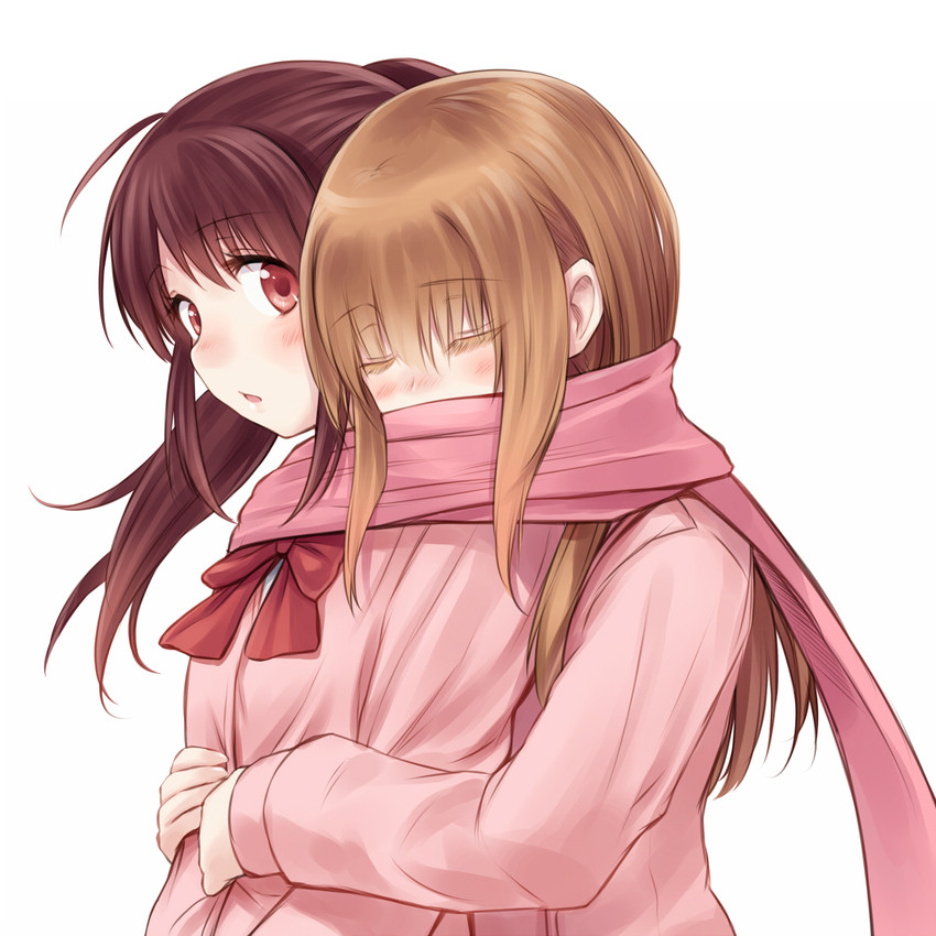 takakamo shizuno and matsumi yuu (saki) drawn by suzushiro_yukari