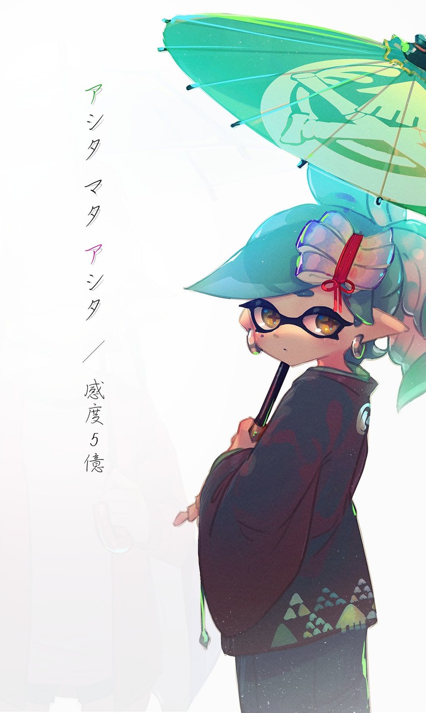 marie (splatoon and 1 more) drawn by kashu_(hizake)