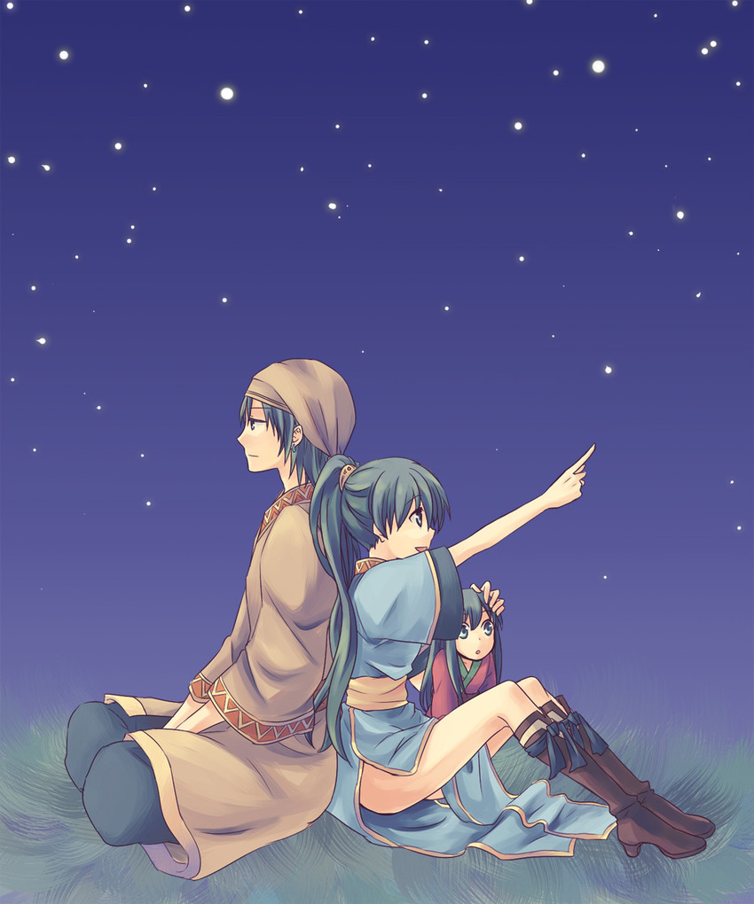 lyn, sue, and rath (fire emblem and 2 more) drawn by serina_ranshi