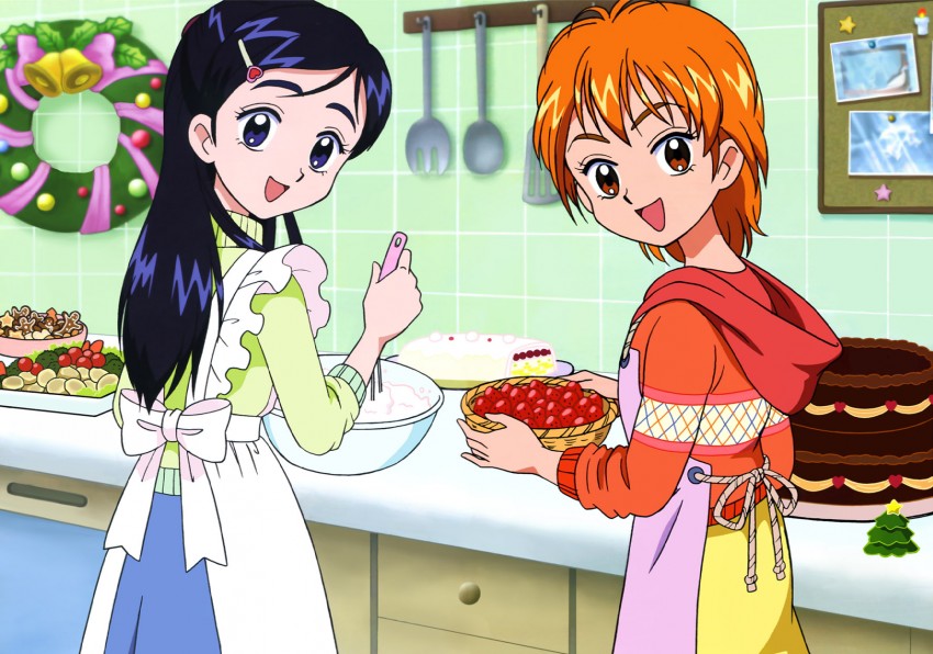 misumi nagisa and yukishiro honoka (precure and 1 more)