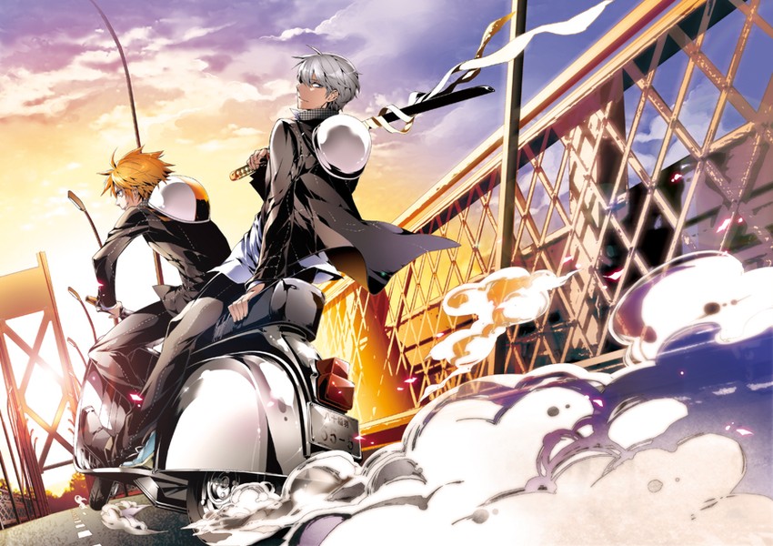 narukami yu and hanamura yousuke (persona and 2 more) drawn by kotobuki_toro