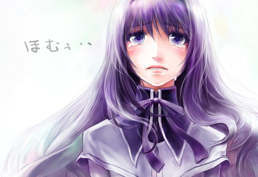 akemi homura (mahou shoujo madoka magica) drawn by haru_(snowdrop)