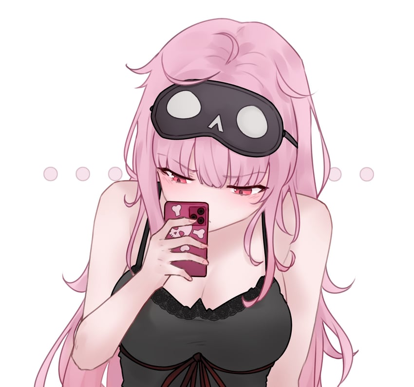 mori calliope (hololive and 1 more) drawn by bluefield