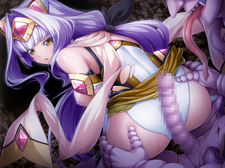 azarin, exs-tia magica, and ganusgil (kouyoku senki exs-tia) drawn by inoino