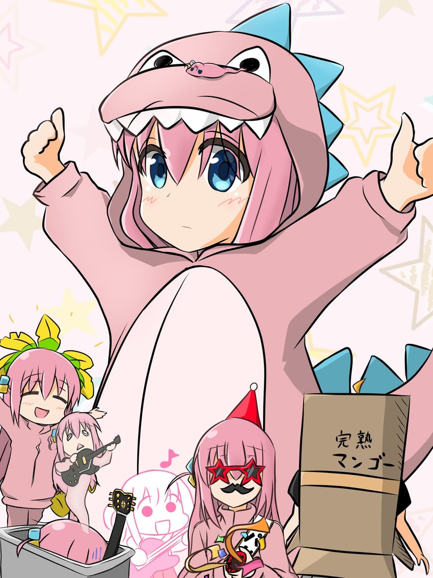 gotoh hitori (bocchi the rock!) drawn by rurushu_ki_san