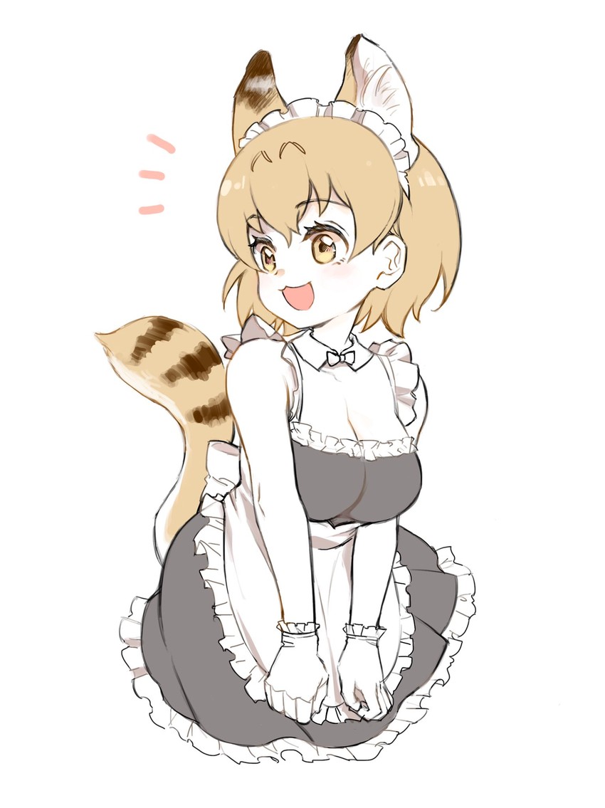 serval (kemono friends and 1 more) drawn by arii_erice
