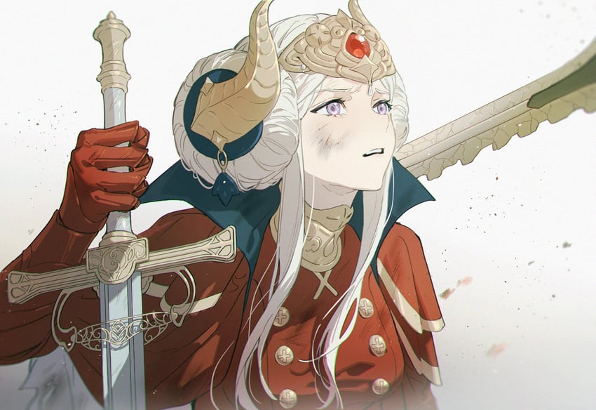 edelgard von hresvelg (fire emblem and 1 more) drawn by sunxi