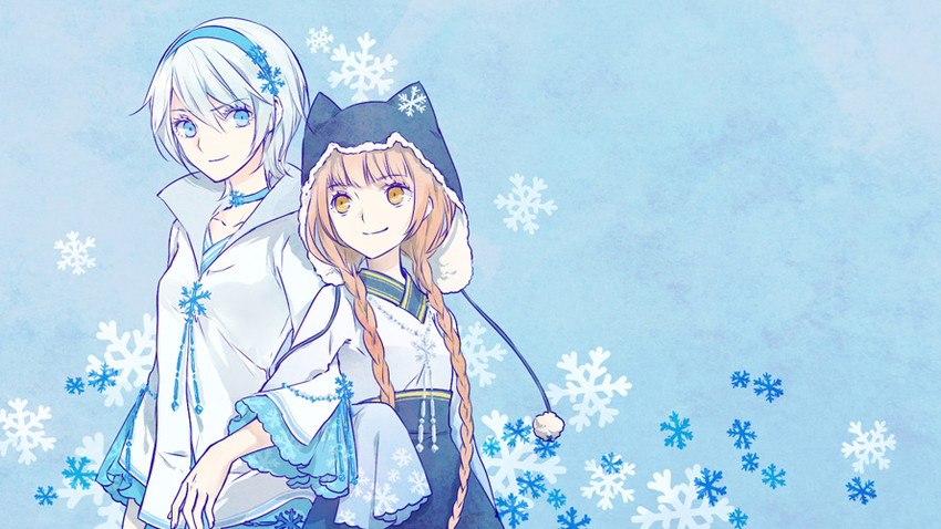 nekomura iroha and yanhe (vocaloid and 2 more) drawn by mouseqi