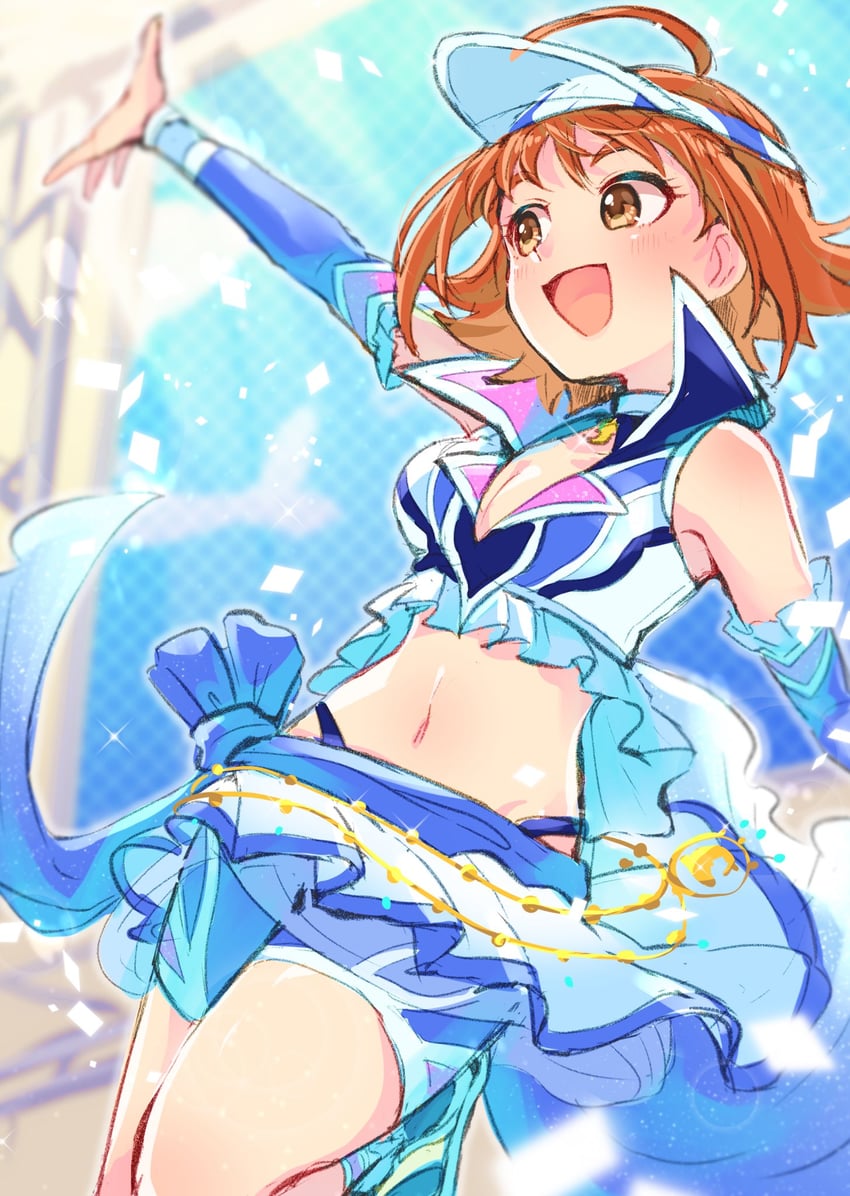 nishijima kai (idolmaster and 2 more) drawn by chobota