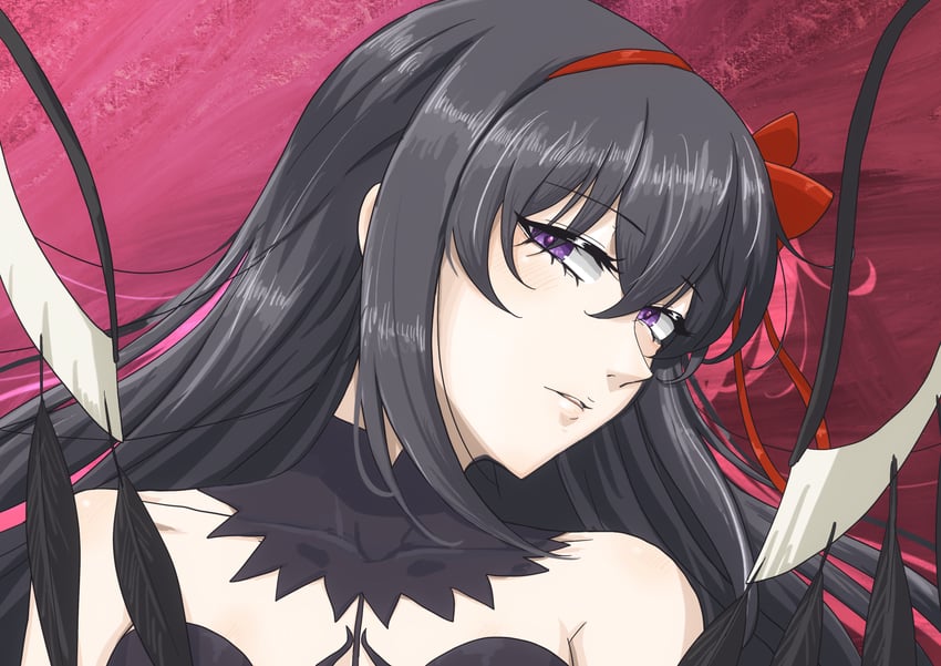 akemi homura and akuma homura (mahou shoujo madoka magica and 1 more) drawn by dianzhajun