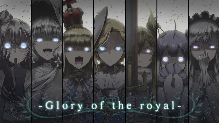 belfast, unicorn, illustrious, queen elizabeth, hood, and 2 more (azur lane) drawn by parka_(summersketch)