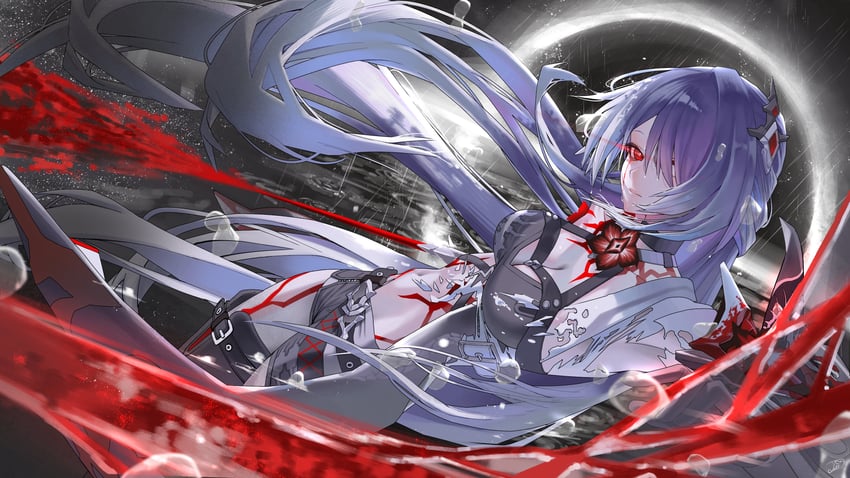 acheron (honkai and 1 more) drawn by s.jeti