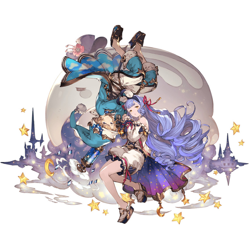 phoebe, morphe, and ikelos (granblue fantasy) drawn by minaba_hideo