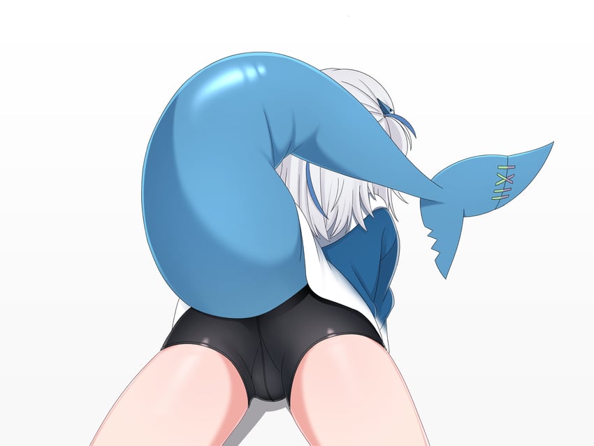 gawr gura (hololive and 1 more) drawn by mingkozus