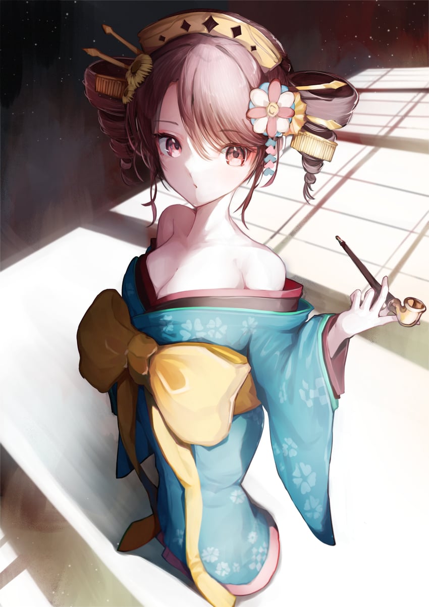 kasane teto (utau and 1 more) drawn by ketyara