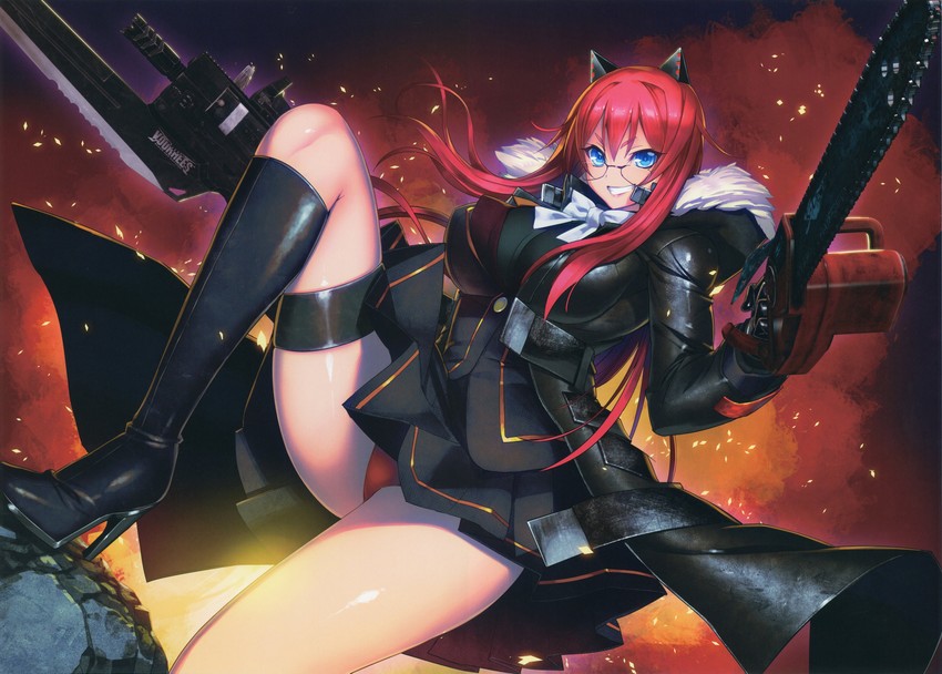 kibanohara ethica (nitroplus and 1 more) drawn by oosaki_shin'ya