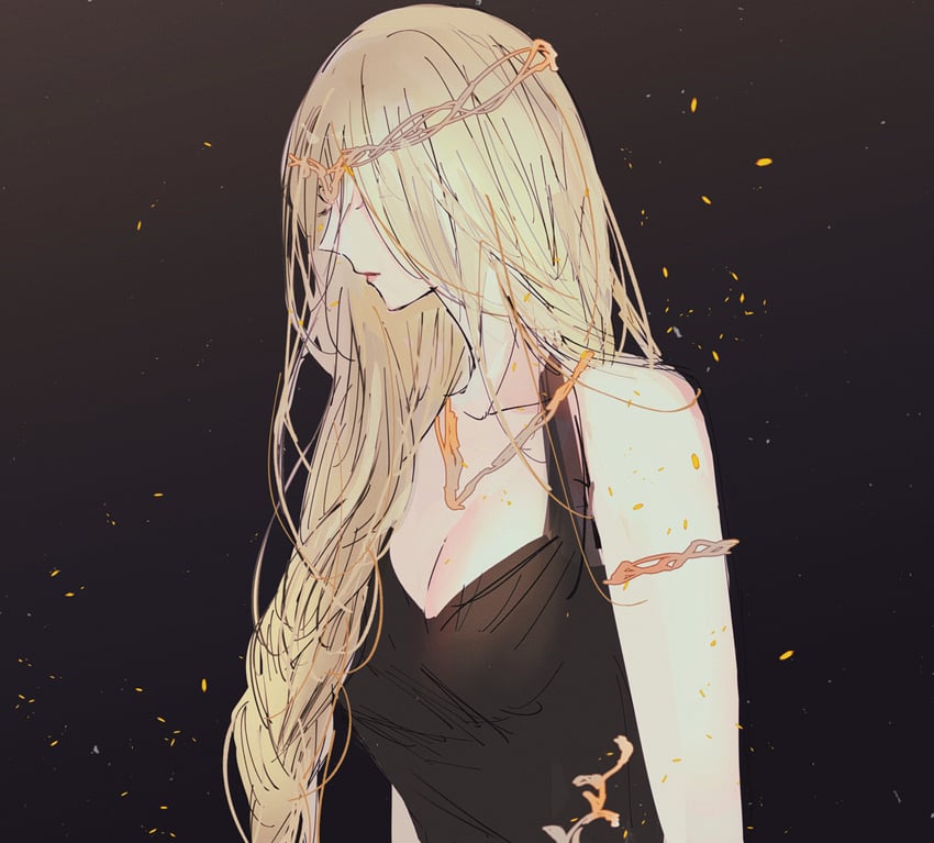 queen marika the eternal (elden ring) drawn by helen_(helen2210hk)