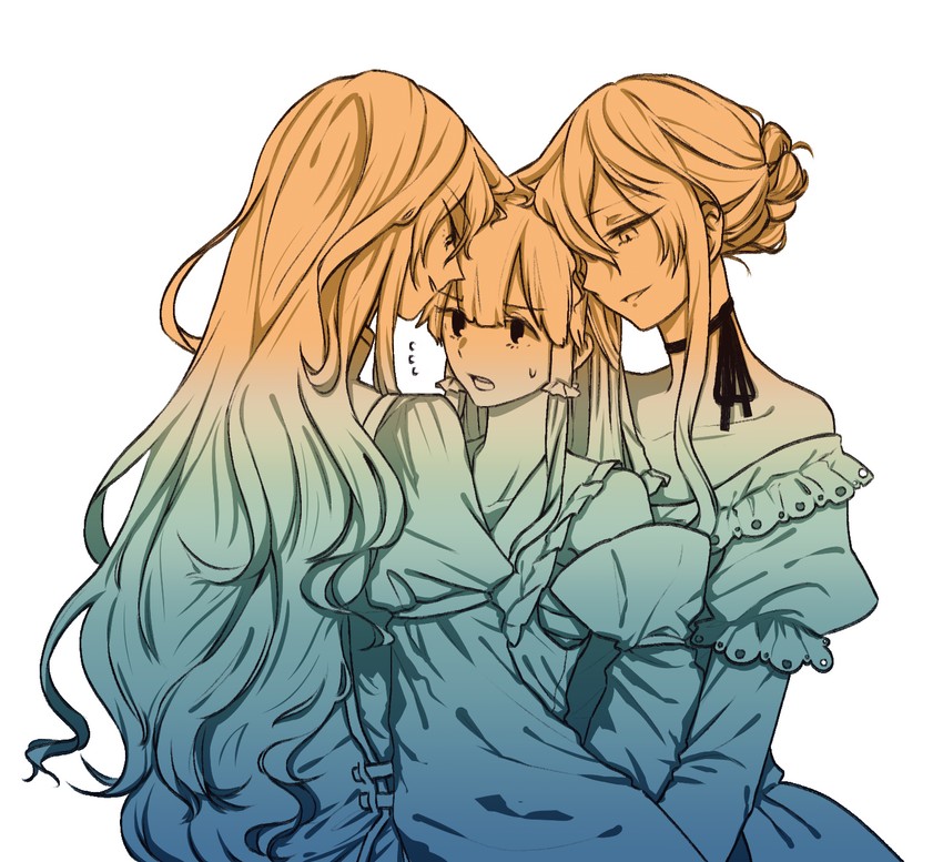 hakurei reimu and yakumo yukari (touhou) drawn by zy_(zyyyyyyy9)