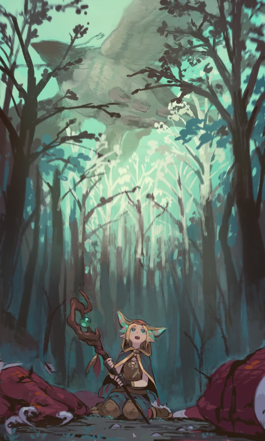 jade beast laura (pixiv fantasia and 1 more) drawn by akaneko_(redakanekocat)