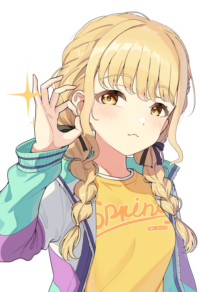fujita kotone (idolmaster and 1 more) drawn by kamille_(vcx68)