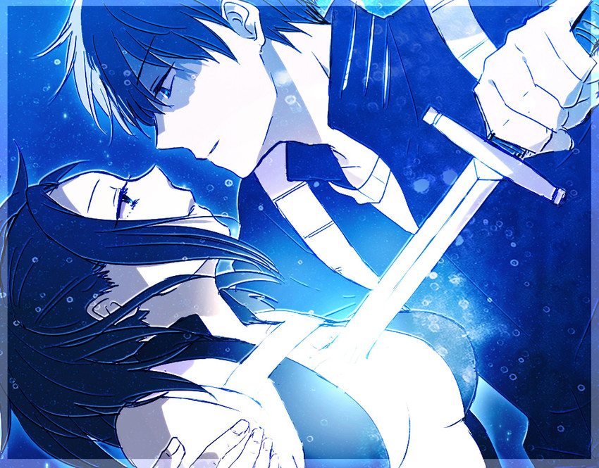 todoroki shoto and yaoyorozu momo (boku no hero academia) drawn by hinata_(ryohinata)