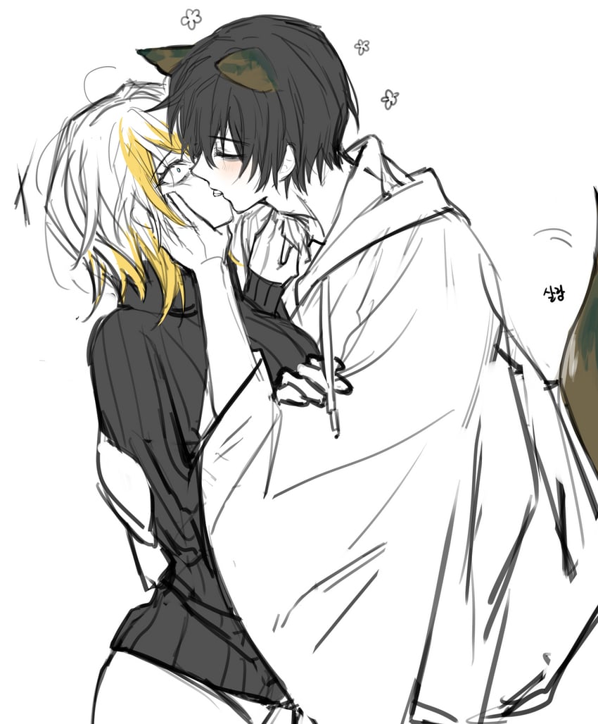 faust and yi sang (project moon and 1 more) drawn by sp0i0ppp