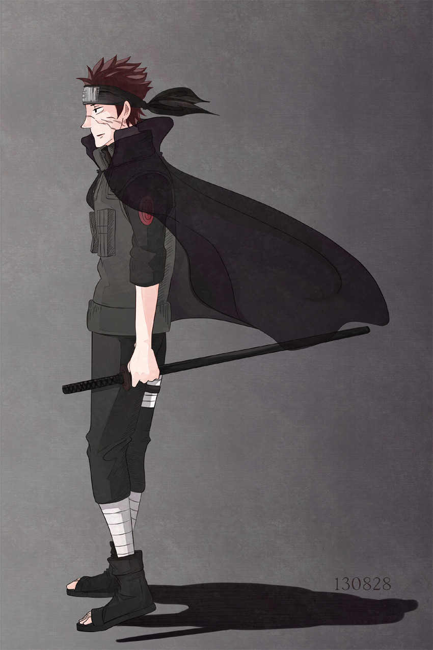 namiashi raidou (naruto and 1 more) drawn by maru_(nijuuen)