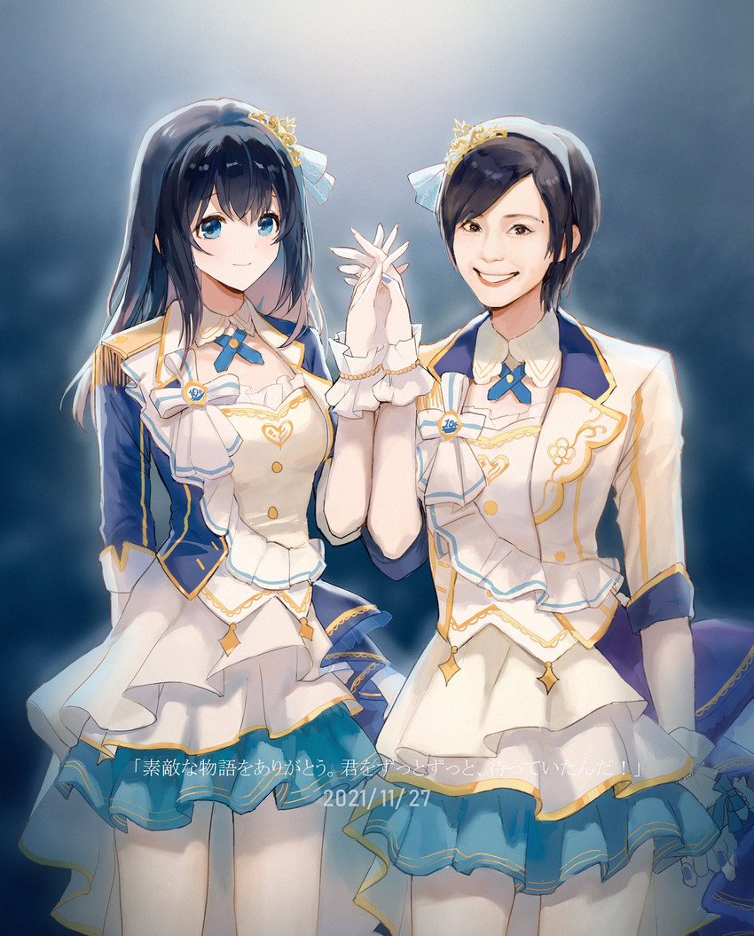 sagisawa fumika and ichimichi mao (idolmaster and 2 more) drawn by mi8uuuuk