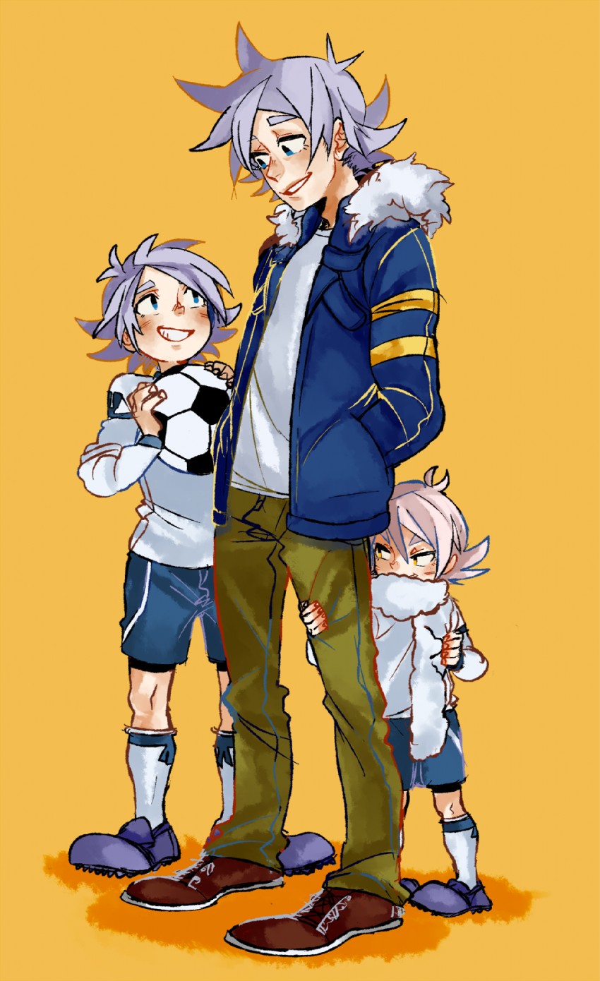 fubuki shirou and fubuki atsuya (inazuma eleven go and 1 more) drawn by gisu