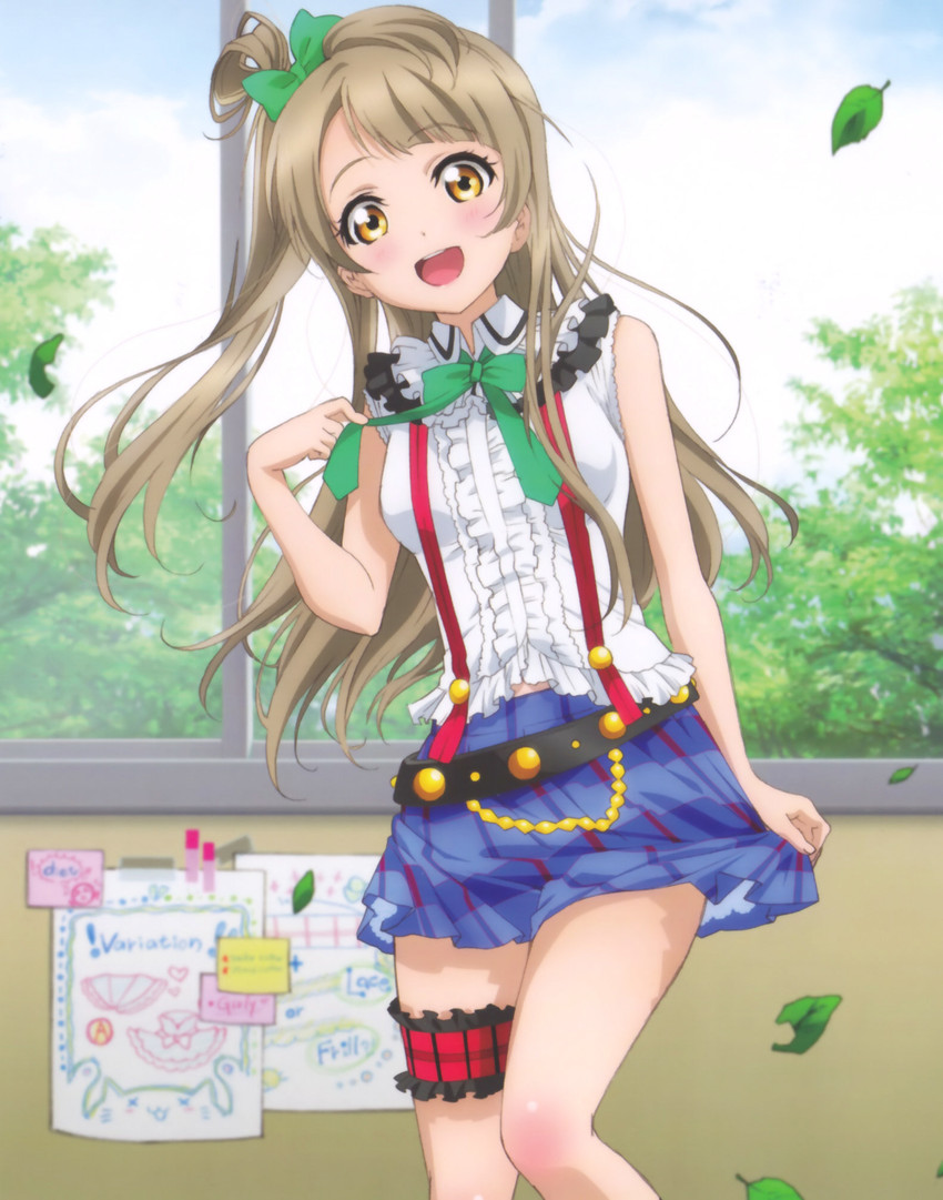 minami kotori (love live! and 1 more) drawn by nishida_asako