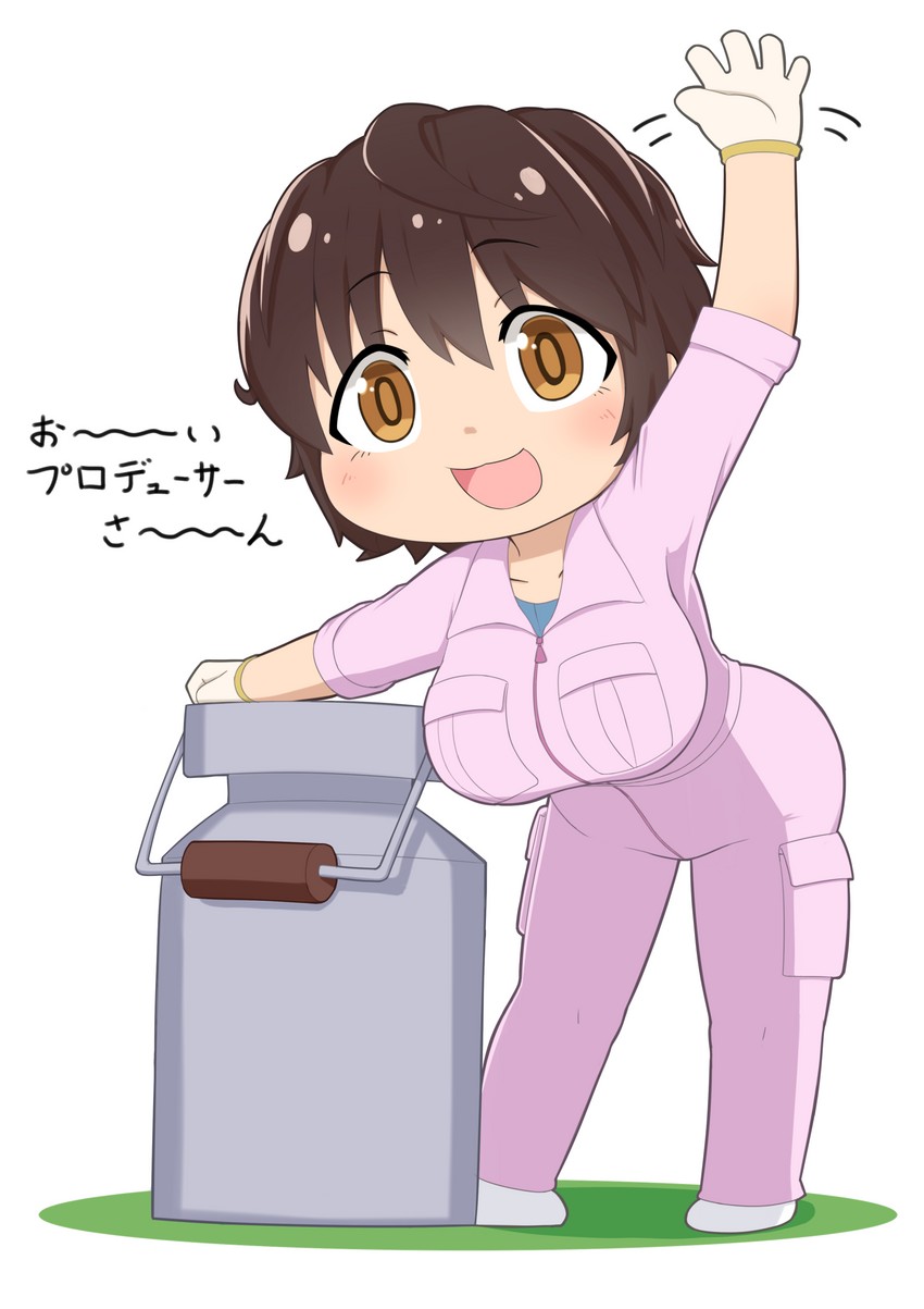 oikawa shizuku (idolmaster and 2 more) drawn by kulettula