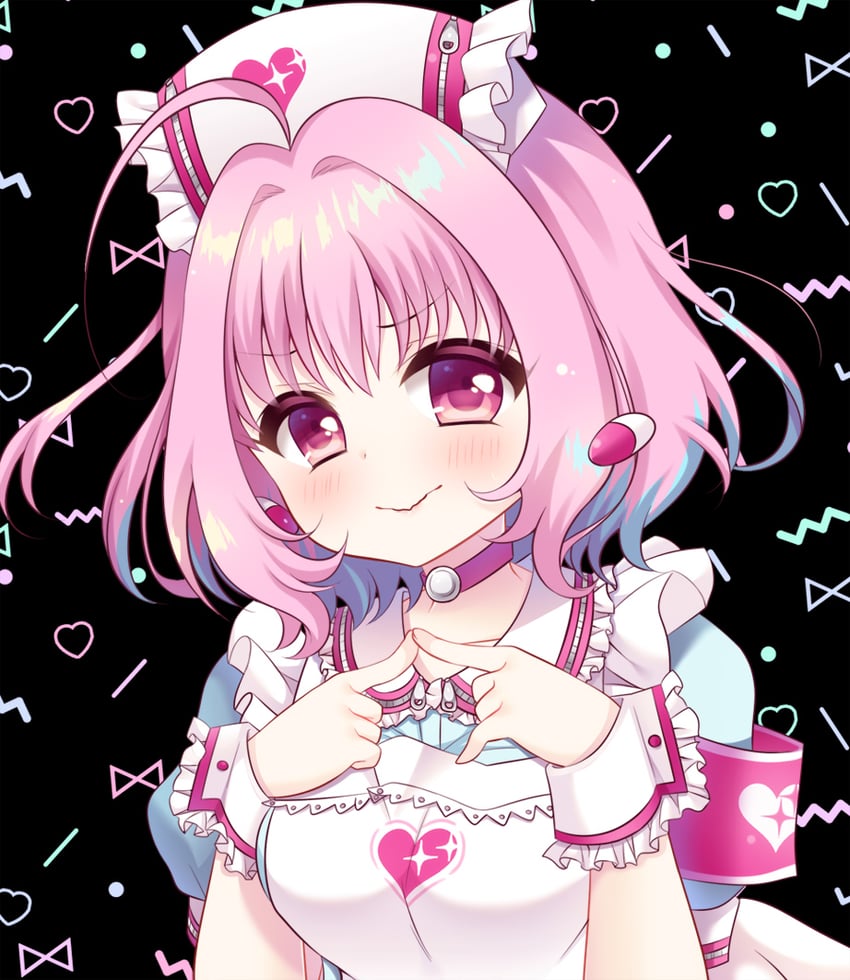 yumemi riamu (idolmaster and 2 more) drawn by mero-n_usagisan