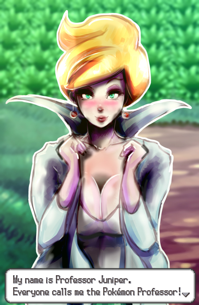 professor juniper (pokemon and 2 more) drawn by xpisigma