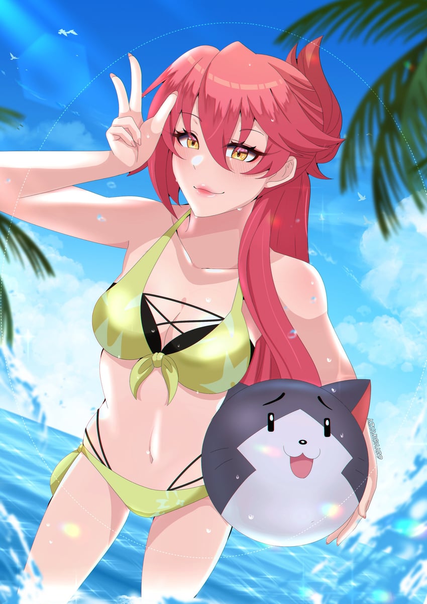 sara valestein and mishy (eiyuu densetsu and 2 more) drawn by azumishard