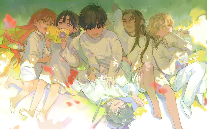 sua, mizi, till, ivan, luka, and 1 more (alien stage) drawn by huoguo_jinnian