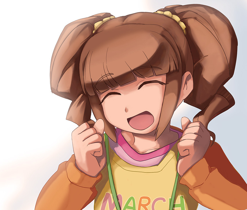 takatsuki yayoi (idolmaster and 1 more) drawn by hirosato