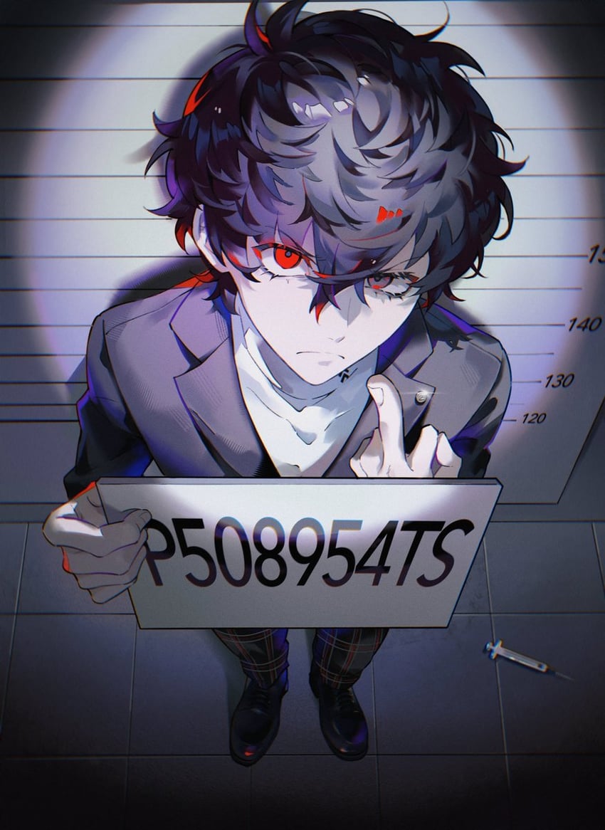 amamiya ren (persona and 1 more) drawn by bibi_booom