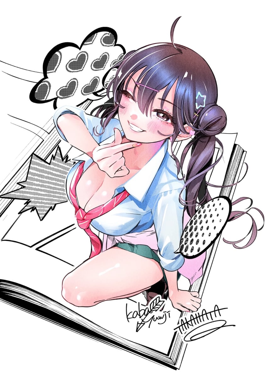 miyamoto niina (kakunaru ue wa) drawn by kabaya_yumiko