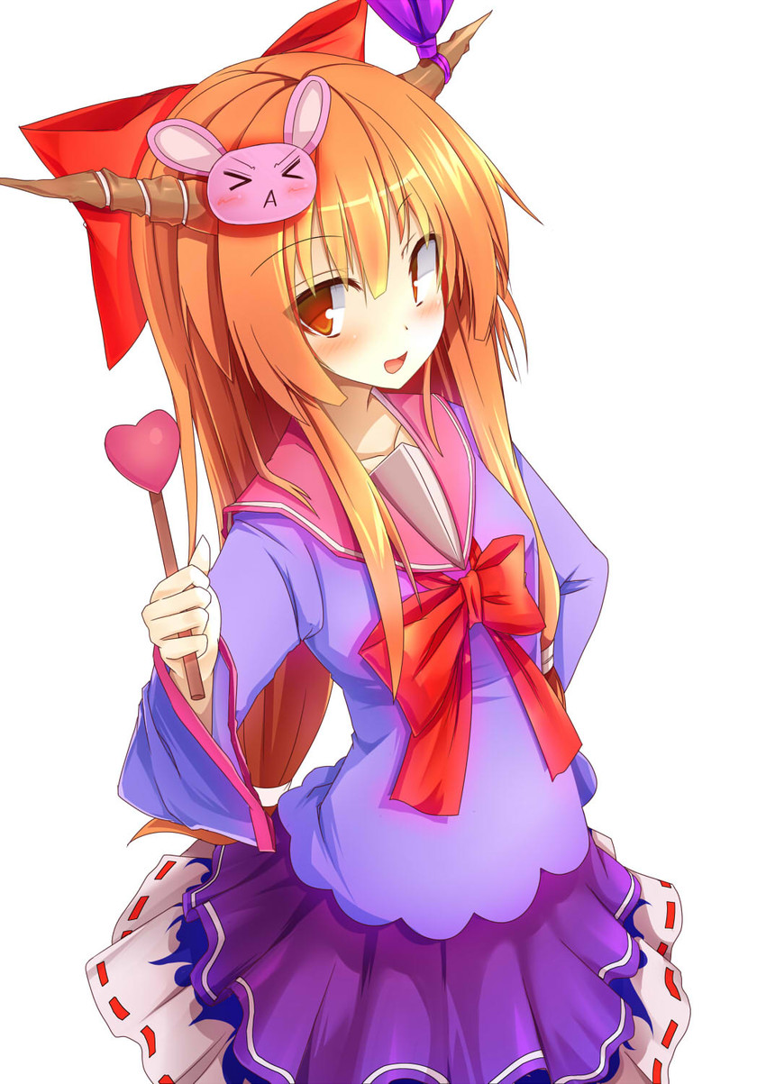 ibuki suika and yamin (touhou and 1 more) drawn by szk