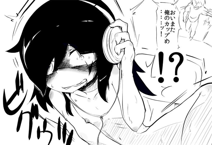 kuroki tomoko and kuroki tomoki (watashi ga motenai no wa dou kangaetemo omaera ga warui!) drawn by kurami_(kurami_0)