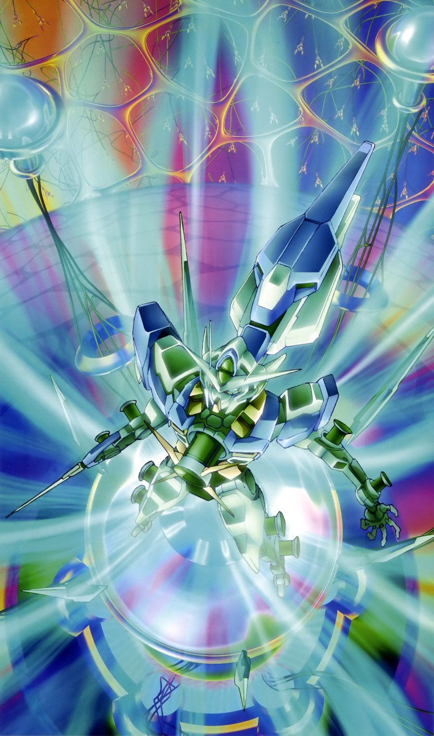 00 qan[t] (gundam and 2 more) drawn by gojooni